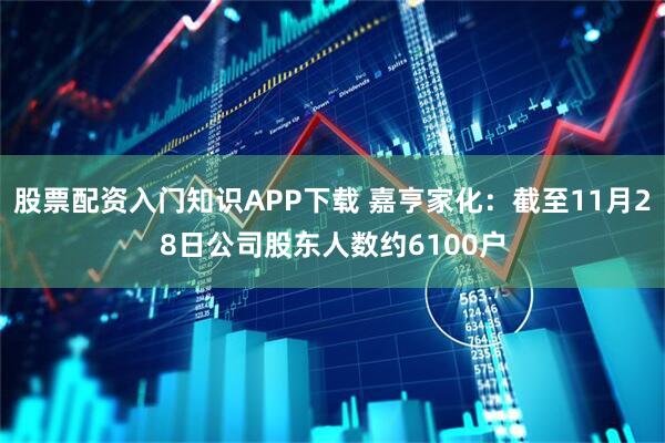 股票配资入门知识APP下载 嘉亨家化：截至11月28日公司股东人数约6100户
